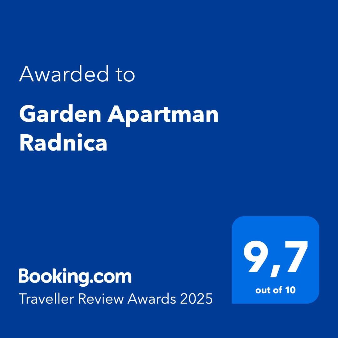 Garden Apartman Radnica - Private Parking Included Kosice Ngoại thất bức ảnh